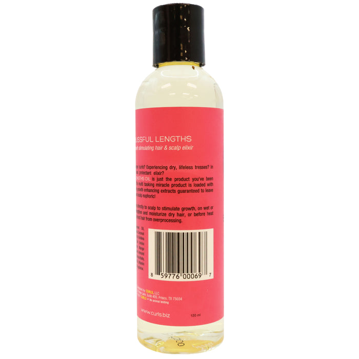 Curls Blissful Lengths Hair Growth Oil 4 Oz.