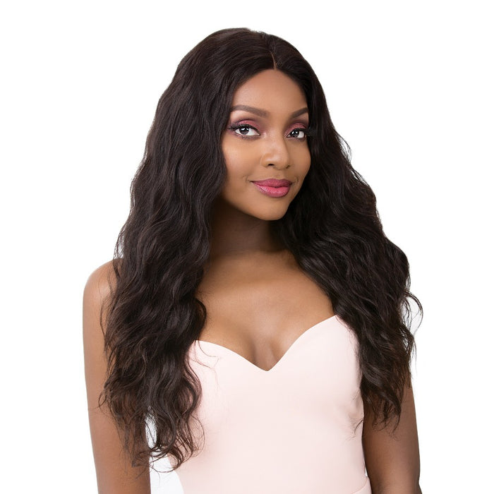 100 Percent Natural Human Hair 360 All-Round Swiss Frontal Lace Wig,Black