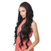 100 Percent Human Hair Blend 360 Circular Frontal Lace Wig,Black