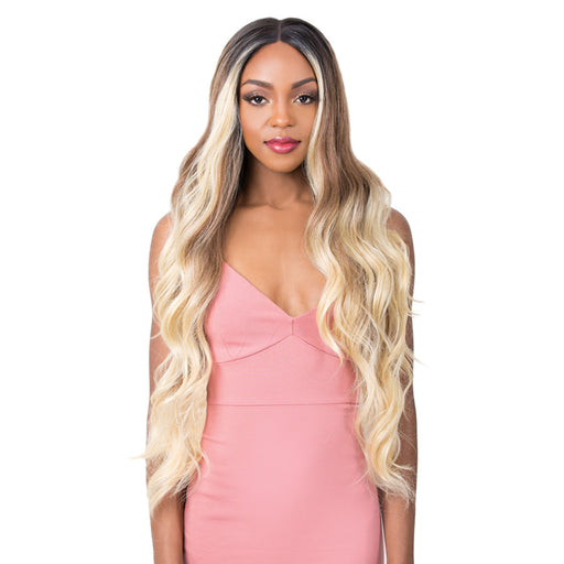100 Percent Human Hair Blend 360 Circular Frontal Lace Wig,FF Golden Light Caramel