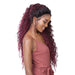 100 Percent Human Hair Blend Wig 360 Circular Frontal Lace Wig,Ttp Mist Burg