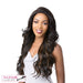 Human Hair 360 All Round Deep Lace Wig,Mix Off Black/Light Auburn