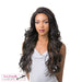 Human Hair 360 All Round Deep Lace Wig,Mix Off Black/Light Auburn