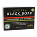 Madina African Black Soap Cocoa Butter With Vitamin E, 3.5 Oz.