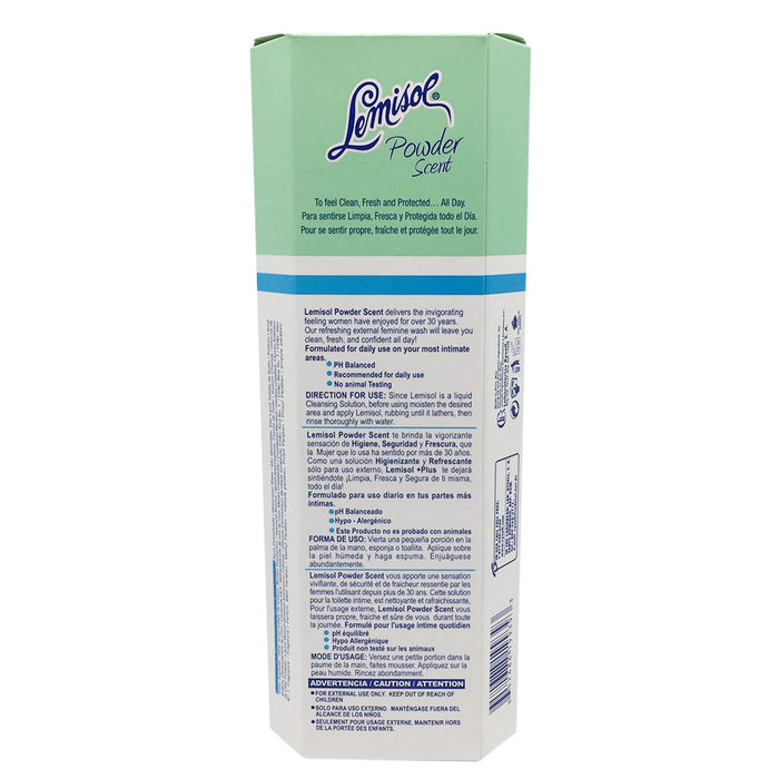 Lemisol Feminine Hygiene Cleanser Powder Scent 12.5 Oz.