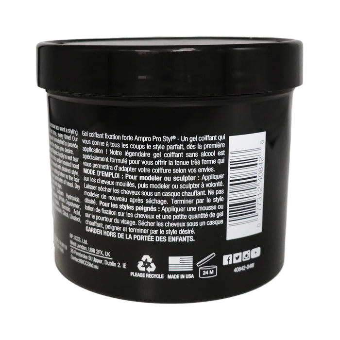 Ampro Pro Styl Protein Styling Gel Super Hold, 32 Oz.