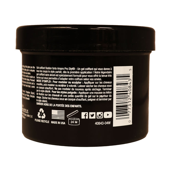 Ampro Pro Styl Super Hold Protein Styling Gel 10 Oz.