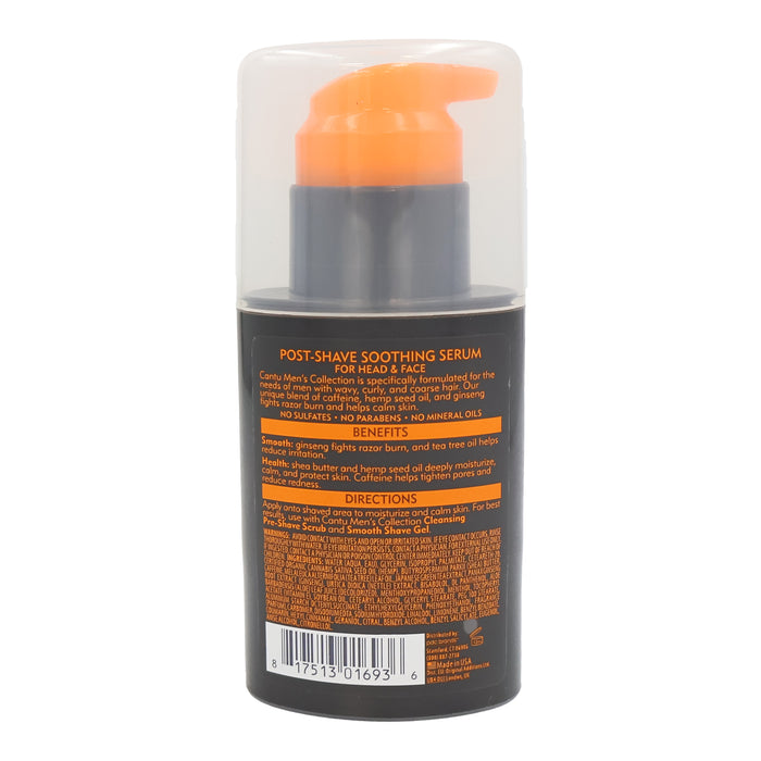 Cantu Men's Shea Butter Post Shave Soothing Serum, 2.5 Oz.