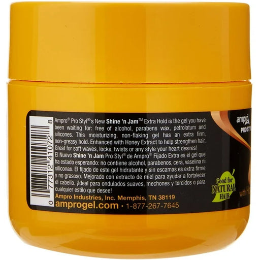 Ampro Shine N Jam Gel Extra Hold, 4 Oz.
