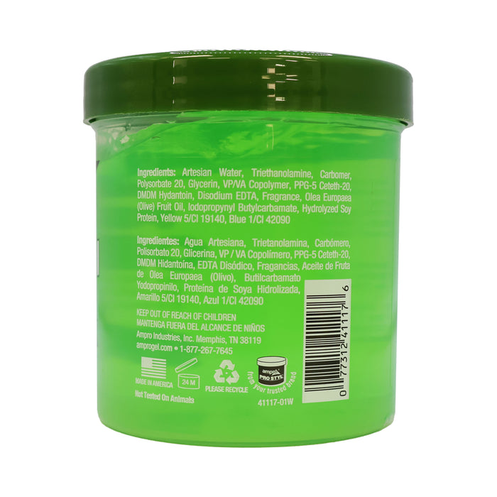 Ampro Pro Styl Olive Oil Gel, 15 Oz.