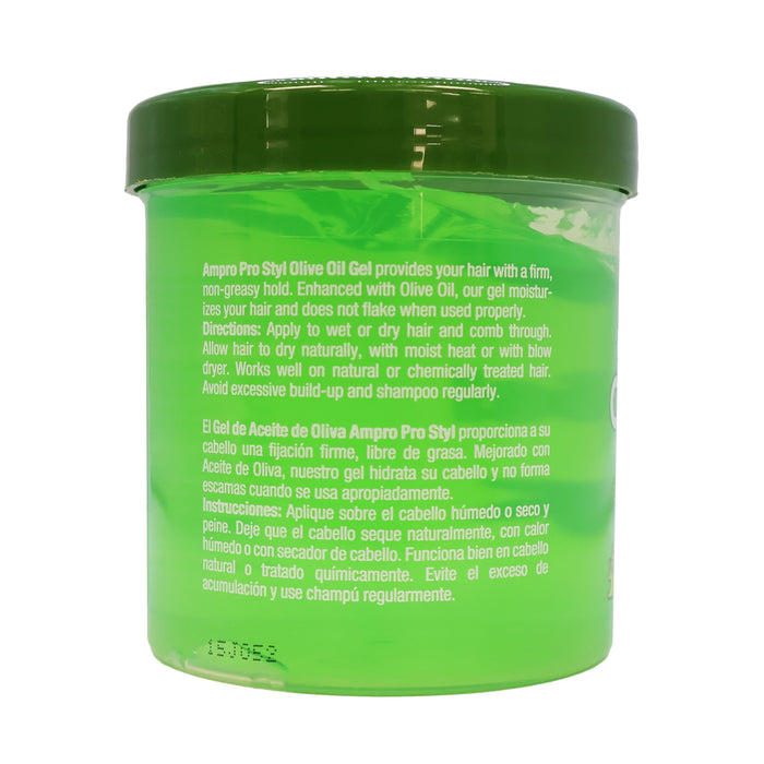 Ampro Pro Styl Olive Oil Gel, 15 Oz.