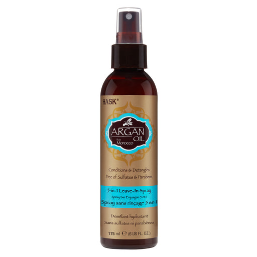 Hask Argan Oil 5 In 1 Leave In Hair Spray 6 Oz.