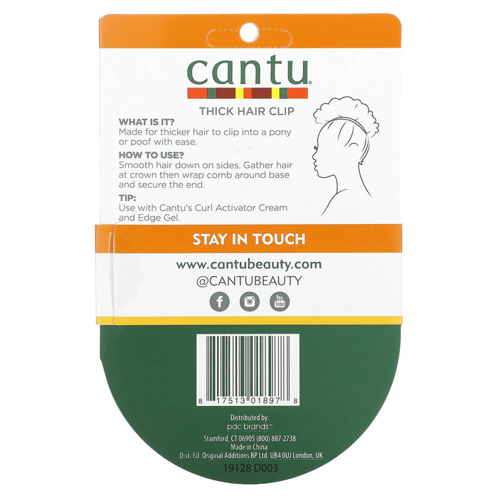 Cantu Extra Hold Thick Hair Clip