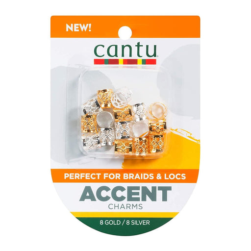 Cantu Gold and Silver Color Braid and Strand Charm