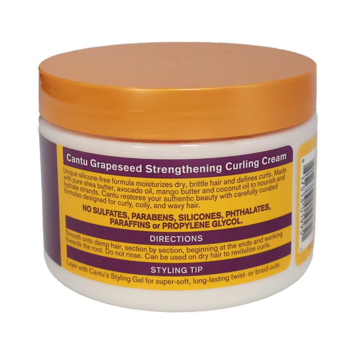 Cantu Grape Seed Curling Cream, 12 Oz.