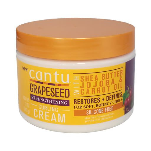 Cantu Grape Seed Curling Cream, 12 Oz.