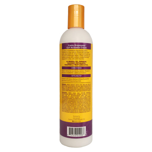 Cantu Grape Seed Curl Activator Cream, 12 Oz.