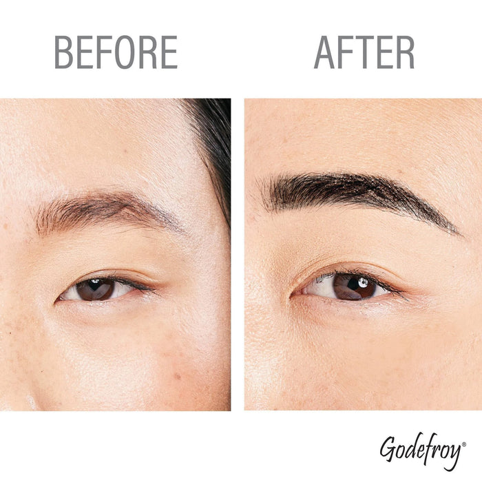 Godefroy Instant Eyebrow Tint, 3 Applications, Natural Black