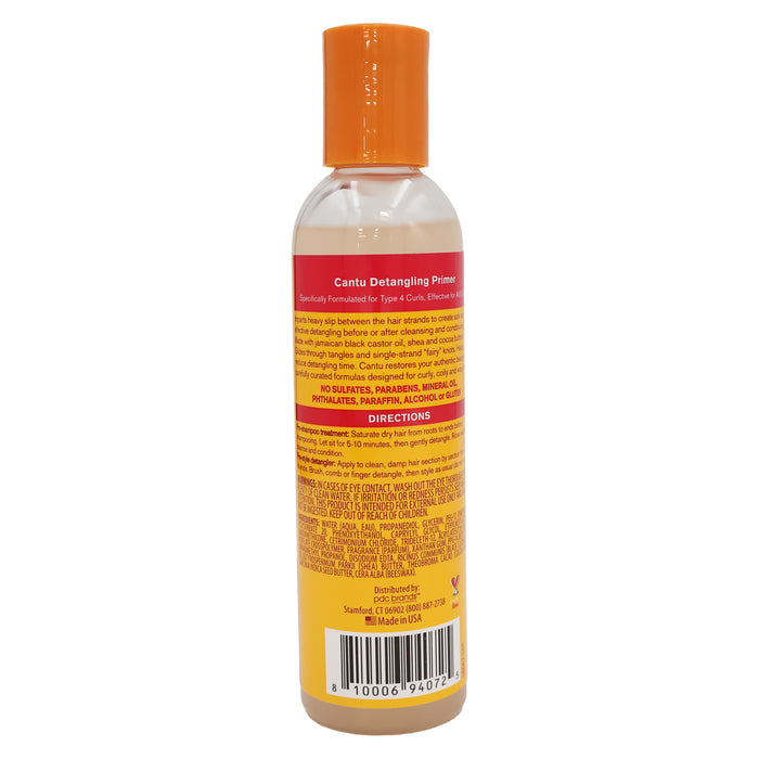 Cantu Jamaican Black Castor Oil Detangling Primer, 6 Oz.