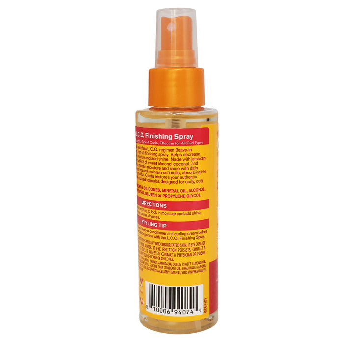 Cantu Jamaican Black Castor Oil Finishing Spray, 4 Oz.
