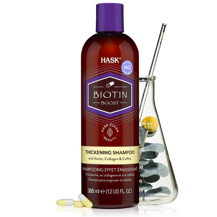 Hask Biotin Boost Thickening Shampoo, 12 Oz.