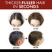 Jerome Russell Hair Color Thickener for Thinning Hair, Dark Brown, 3.5 oz