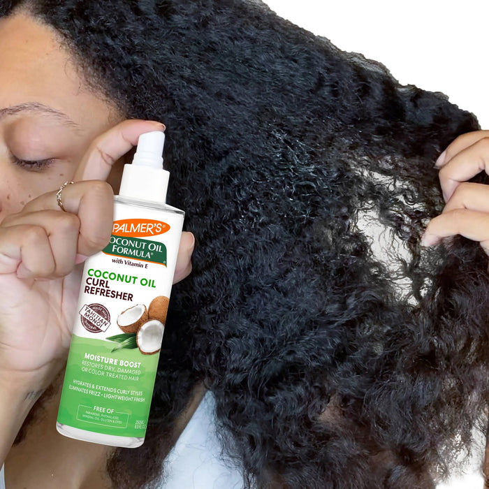 Palmer's Coconut Oil Formula Moisture Boost Curl Refresher Spray, 8.5 Oz.