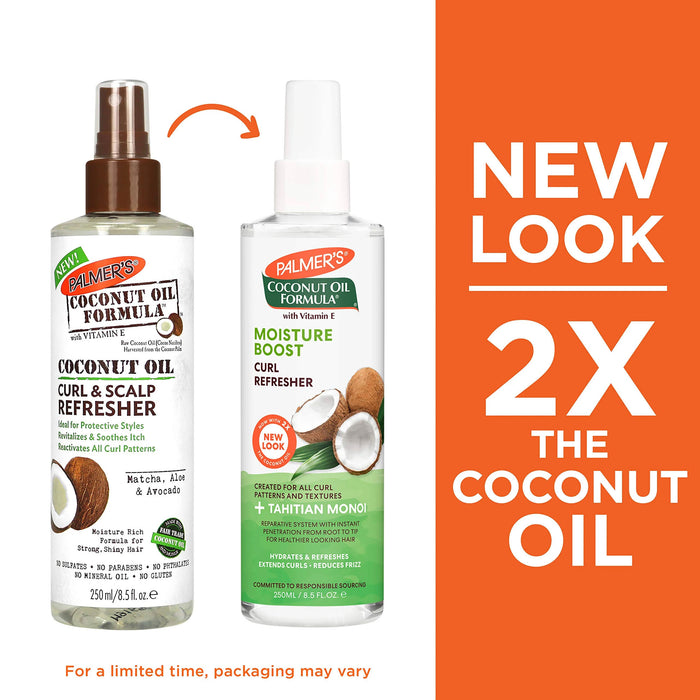 Palmer's Coconut Oil Formula Moisture Boost Curl Refresher Spray, 8.5 Oz.