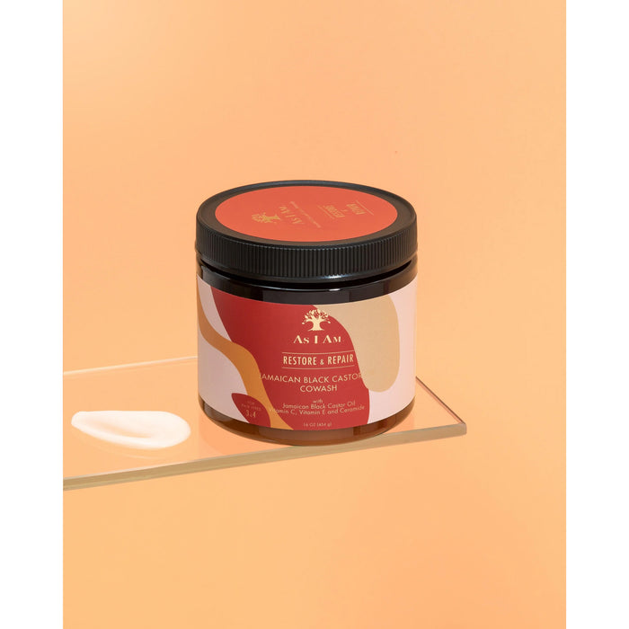 As I Am Restore and Repair Jamaican Black Castor Oil Cowash 16 Oz.