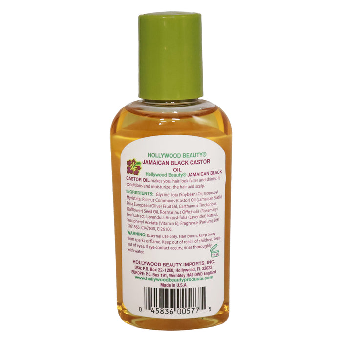 Hollywood Jamaican Black Castor Oil, 2 Oz.