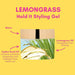 Alikay Naturals Lemongrass Hold It Styling Gel, 8 Oz.