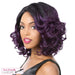 Synthetic Lace Wig Swiss Lace Front Century,Nt Purple