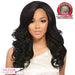 Synthetic Lace Front Wig Swiss Lace Germana,Black