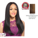 Synthetic Soprano Lace Wig With Swiss Lace Made,Streaked Blend Of Medium Brown, Strawberry Blonde, And Light Auburn