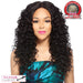 Iron Friendly Swiss Lace Front Wig - Tereza,Off Black