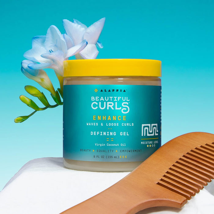 Alaffia Beautiful Curls Curl Defining Gel 8 oz