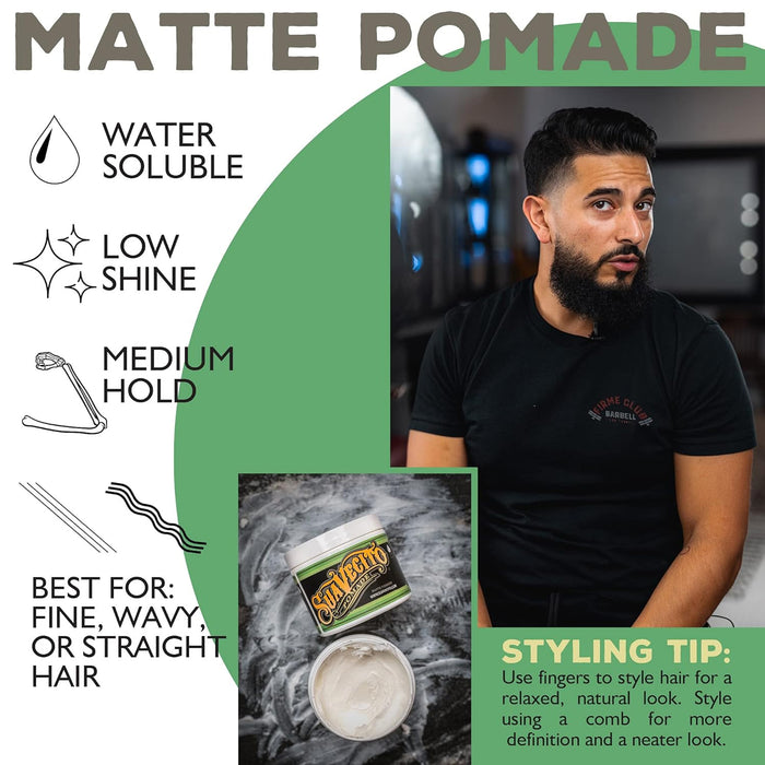 Suavecito Pomade Matte Formula 4 oz