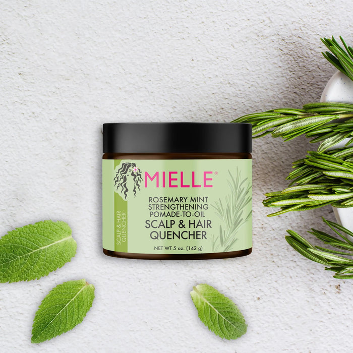 Mielle Rosemary Mint Pomade-to-Oil Scalp & Hair Quencher, 5 oz
