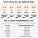 Godefroy Mybrow Transfers, Medium Arch, Natural Black, 12 Pairs