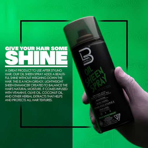 Level3 Oil Sheen Spray, 13.5 oz
