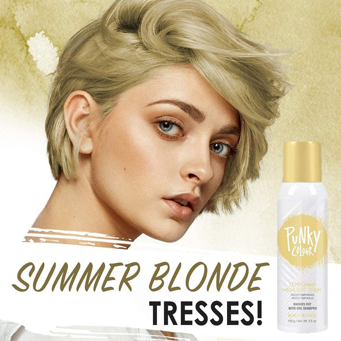 Jerome Russell Temporary Hair Color Spray, Beach Blonde, 3.5 oz