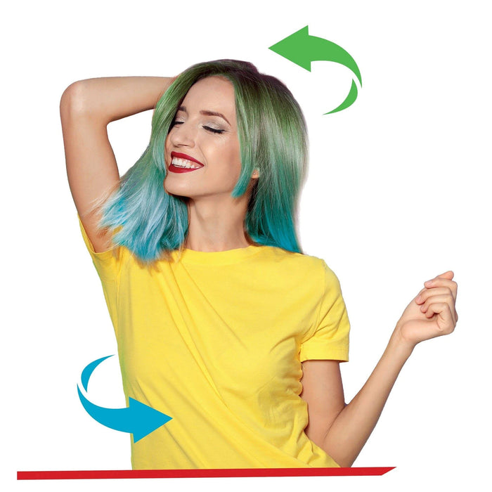Morfose Change Hair Color Spray, Green To Blue, 5 oz,150ml