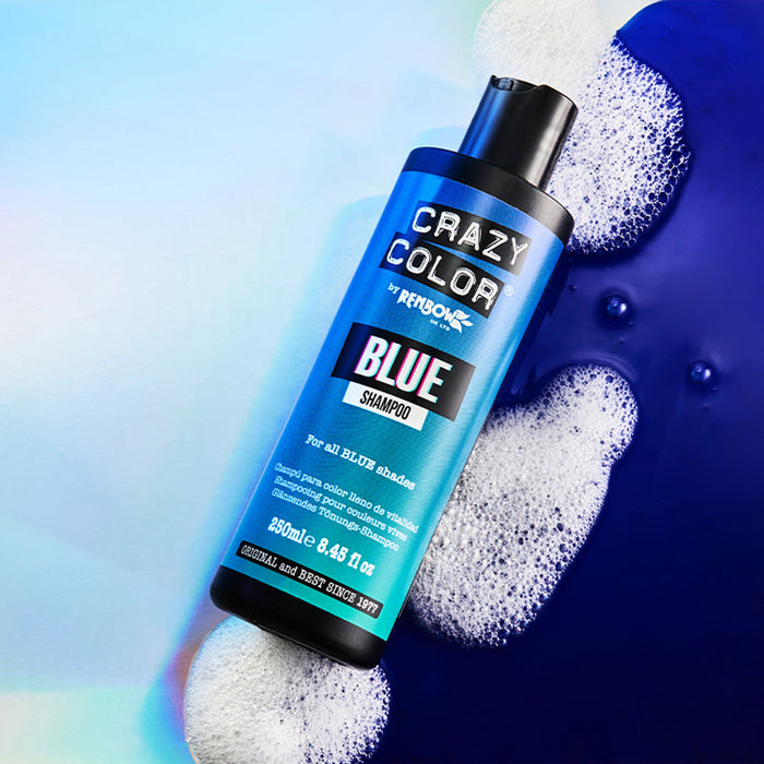Crazy Color Vibrant Shampoo, Blue, 8.45oz