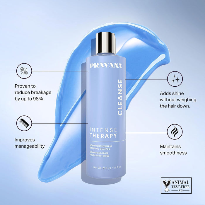 Pravana Intense Therapy Cleanser Shampoo, 33.8 oz