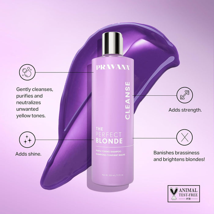 Pravana Perfect Blonde Shampoo, 33.8 oz