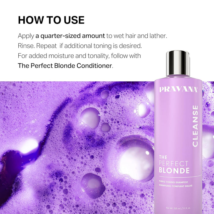 Pravana Perfect Blonde Shampoo, 33.8 oz
