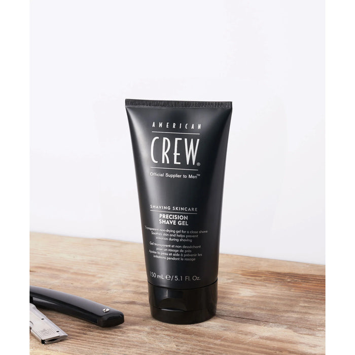 American Crew Men's Crew Shave Precision Shave Gel, 5.1 oz