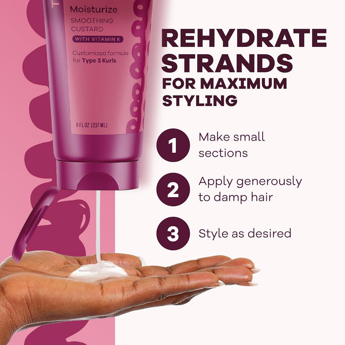 Eco Styler Gel Texture Edit Koily Moisturize Smoothing Cream, 8 Oz.