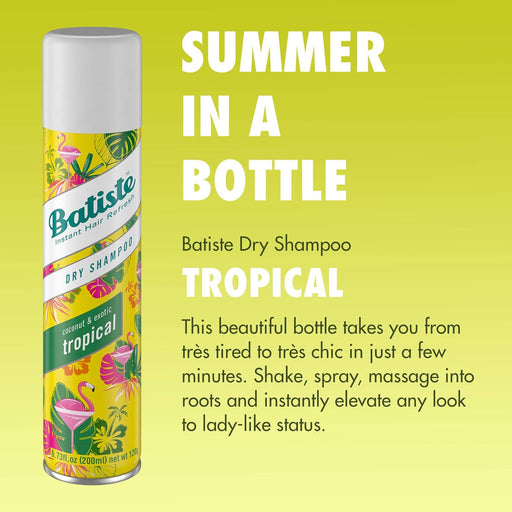 Batiste Dry Shampoo Tropical 6.73 Oz.