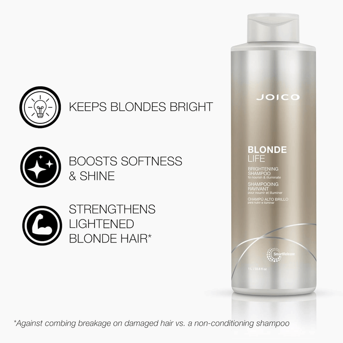 Joico Blonde Life Holiday Liter Duo, Shampoo, Conditioner Set